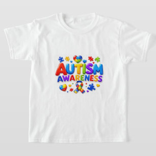 T-shirt voor kinderen en tieners over bewustzijn v