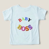 T-shirt voor kinderen "Grote Baas" (Design achterkant)