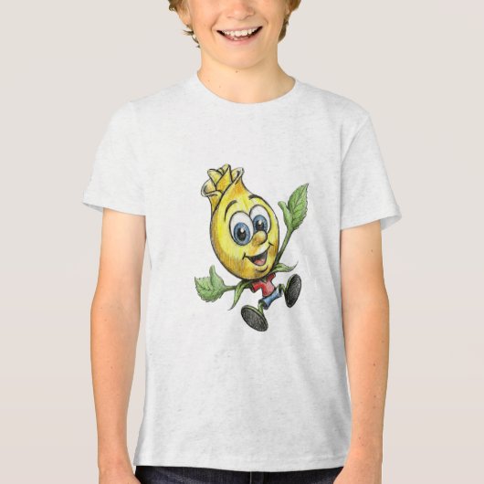 T-shirt voor kinderen met Buddy Wonder (Voorkant)