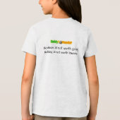 T-shirt voor kinderen met Buddy Wonder (Achterkant)