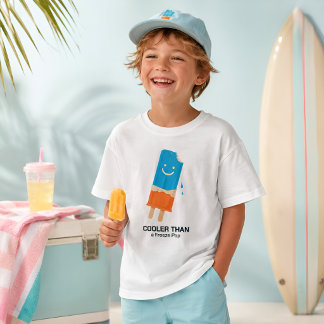 T-shirt voor kinderen met 'Cooler Than a Freeze Po
