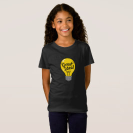 T-shirt voor kinderen met Groot Idee Lampje