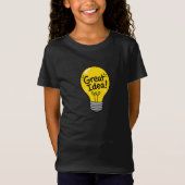 T-shirt voor kinderen met Groot Idee Lampje (Voorkant)
