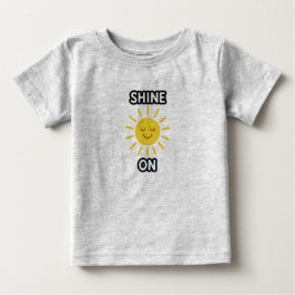 T-shirt voor kinderen met heldere zon