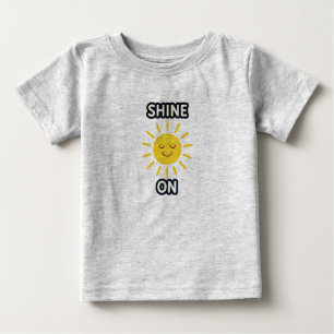 T-shirt voor kinderen met heldere zon