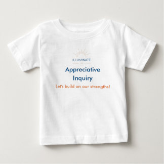 T-shirt voor kinderen met waarderend onderzoek