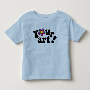 T-shirt voor kinderen met zijn/haar eigen kunstwer