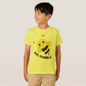 T-shirt voor kinderen wees nederig (Voorkant volledig)