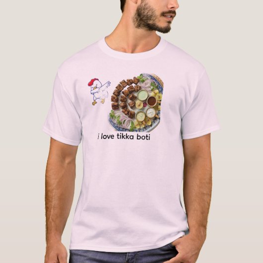 T-shirt voor kip liefhebbers (Voorkant)