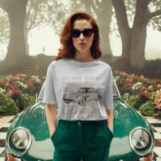 T-shirt voor klassieke auto liefhebbers | Legendar