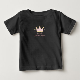 “T-shirt voor kleine prinses – Mooie roze kroon on