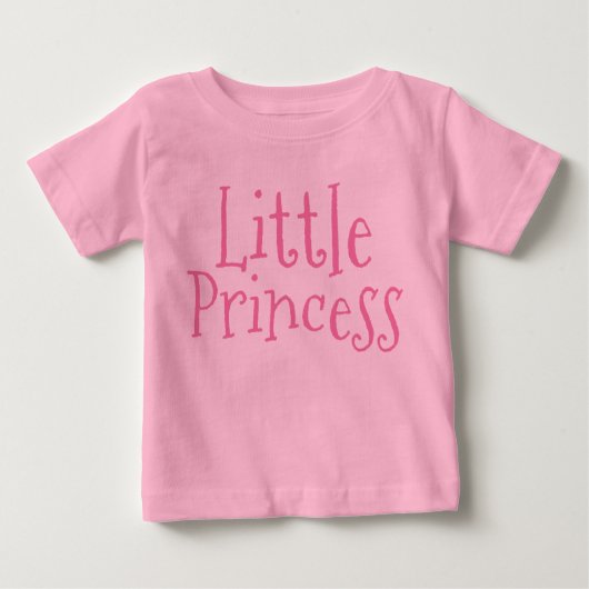 T-shirt voor kleine prinsessen (Voorkant)