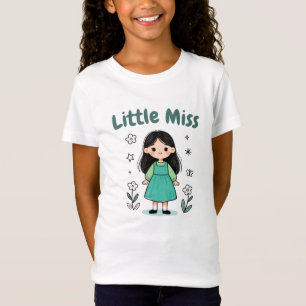 T-shirt voor kleine schattige meisjes