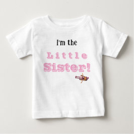 T-shirt voor kleine zusjes met leeftijd baby