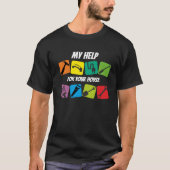 T-shirt voor klusjesman (Voorkant)
