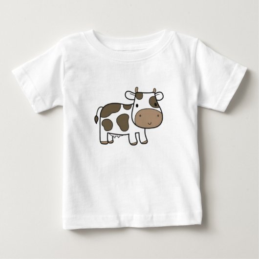 T-shirt voor koe- en hondenliefhebbers (Voorkant)