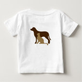 T-shirt voor koe- en hondenliefhebbers (Achterkant)