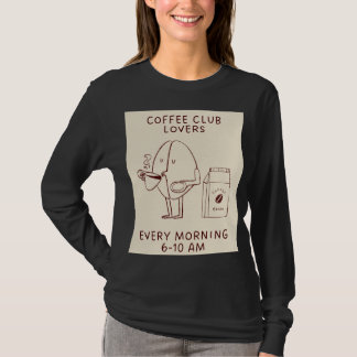 T-shirt voor koffieliefhebbers meisjes