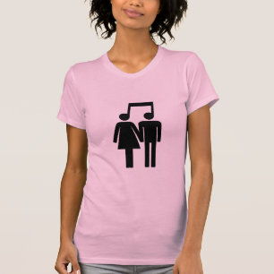 T-shirt voor koppel in harmonie