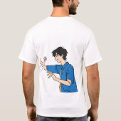 T-shirt voor koppels (Achterkant)