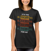 T-shirt voor koppels met zwarte erfgoed aangepast