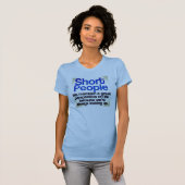 t-shirt voor korte personen (Voorkant volledig)