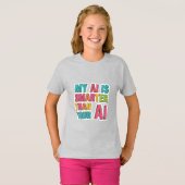 T-shirt voor kunstmatige intelligentiewedstrijd (Voorkant volledig)