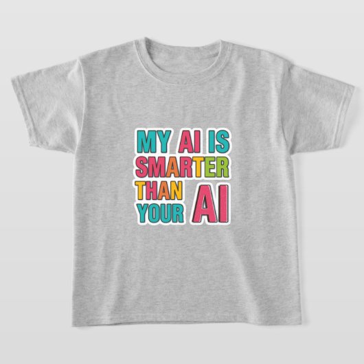 T-shirt voor kunstmatige intelligentiewedstrijd (Laagn)