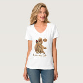 T-Shirt voor labrador (Voorkant volledig)