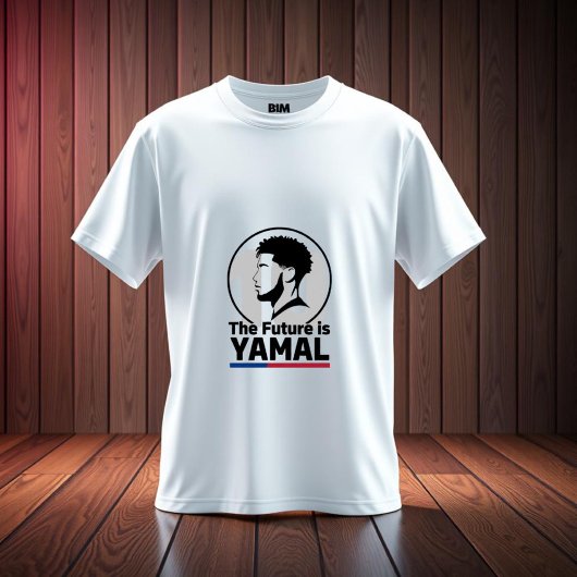 T-shirt voor Lamine Yamal - de toekomst is Yamal
