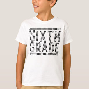 T-shirt voor leerkracht 6e leerjaar, shirt voor 6e