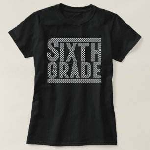 T-shirt voor leerkracht 6e leerjaar, Zesde leerjaa