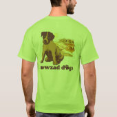 T-shirt voor liefdadigheidsinstelling voor Nowzad  (Achterkant)