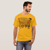 T-shirt voor liefhebbers van mannen (Voorkant volledig)