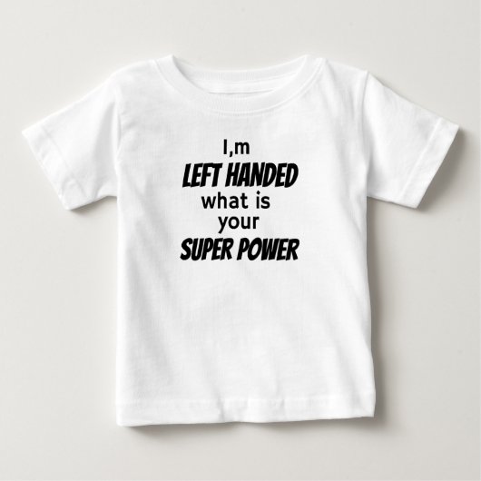 T-shirt voor linkshandigen (Voorkant)