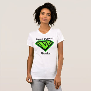T-shirt voor Lyme Disease Warrior Superheld