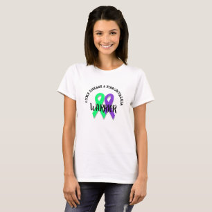T-shirt voor Lyme-ziekte en fibromyalgie strijder