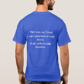 T-shirt voor machinist (Achterkant)