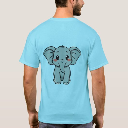 T-shirt voor mannen (Achterkant)