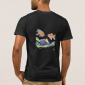 T-shirt voor mannen - bergen (Achterkant)