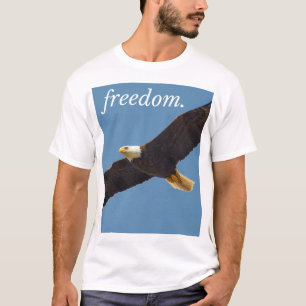 T-shirt voor mannen droom vrijheid 