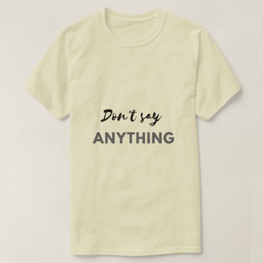 T-shirt voor mannen en vrouwen (Design voorkant)