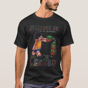 T-shirt voor mannen Gamer – Gaming, Avontuur & Kub