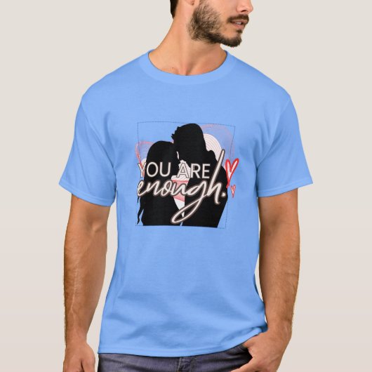T-shirt voor mannen houden van T-shirt (Voorkant)