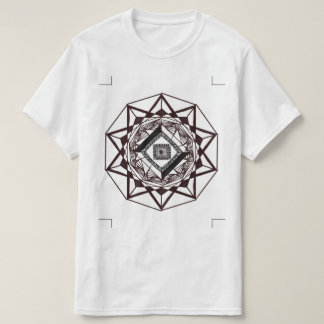 T-shirt voor mannen mandala kunst