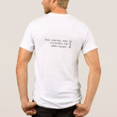 T-shirt voor mannen met een coole inscriptie (Achterkant)
