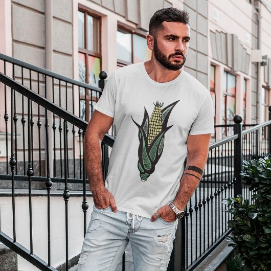 T-shirt voor mannen met kolf