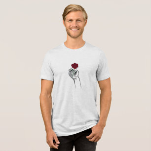 T-shirt voor mannen met minimalistische kunst 'Han