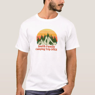 T-shirt voor mannen met opdruk voor vakantie met h