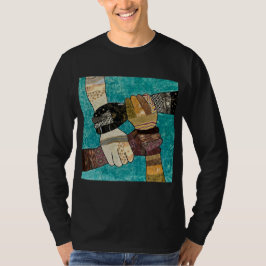 T-shirt voor mannen met sterke verbindingen